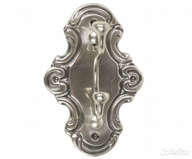 Крючки для кухни из латуни цвет серебристый