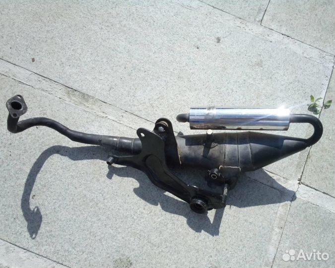 Глушитель на скутер