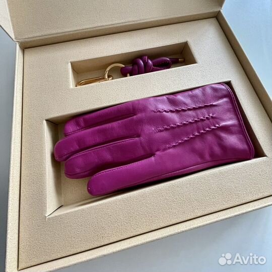 Перчатки женские натуральная кожа zara