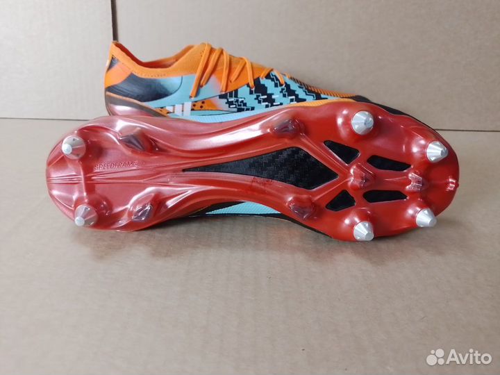 Бутсы Adidas X Speedportal.1 SG Orange Black