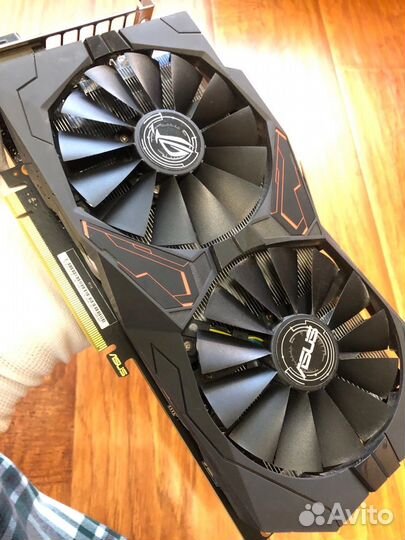 Видеокарта asus GeForce GTX 1050 Ti strix OC