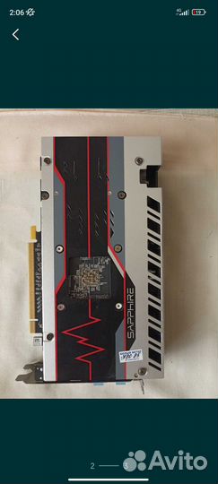 Видеокарта RX 580 Sapphire Nitro