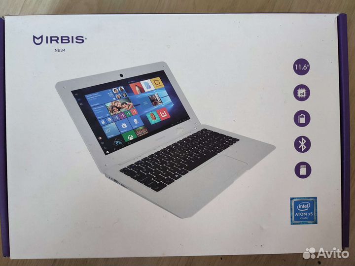 Ноутбук irbis NB34