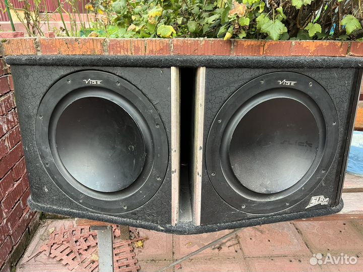 Сабвуфер и усилитель бу