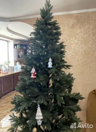 Новогодняя ель литая 2,1 м, premium