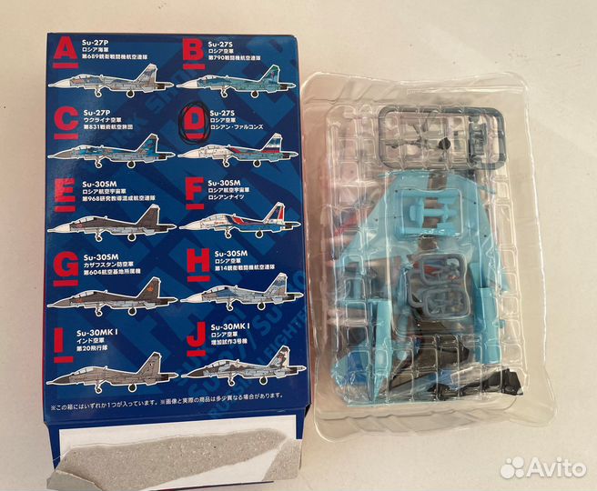 Модель F-Toys 1/144 Су-27С Соколы России