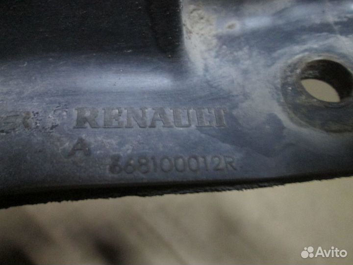 Накладка под жабо для Рено Флюенс Renault Fluence