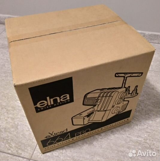 Оверлок elna eXtend 664pro 2024 новый