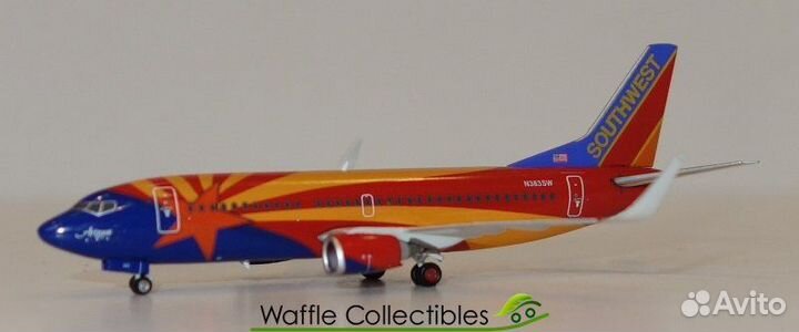 Модели самолёта B 737 Southwest 1/400 Gemini Jets