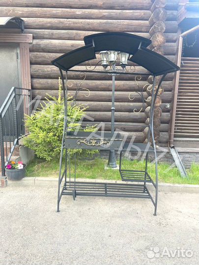 Мангал с крышей