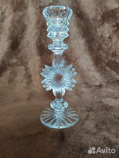 Подсвечник хрустальный СССР