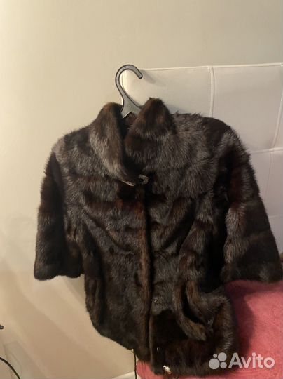 Шуба норковая 42 44 бу