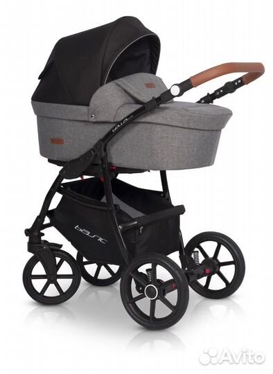 Коляска 3 в 1 bella lux