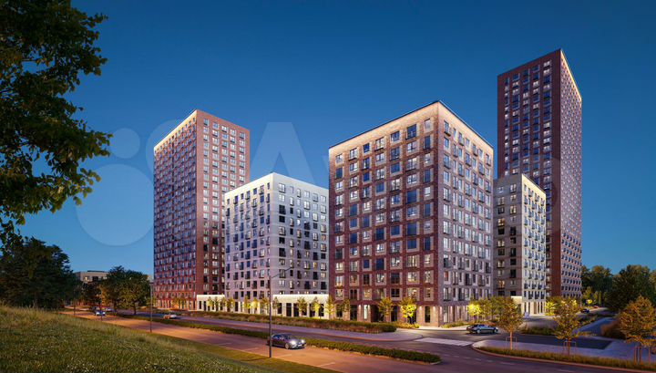 1-к. квартира, 38,7 м², 2/32 эт.