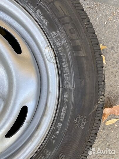 Колеса в сборе r15 c