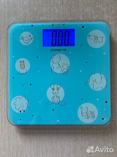 Весы напольные polaris для мамы и малыша