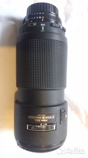 Nikon ED AF nikkor 80-200mm f2.8 D mkii