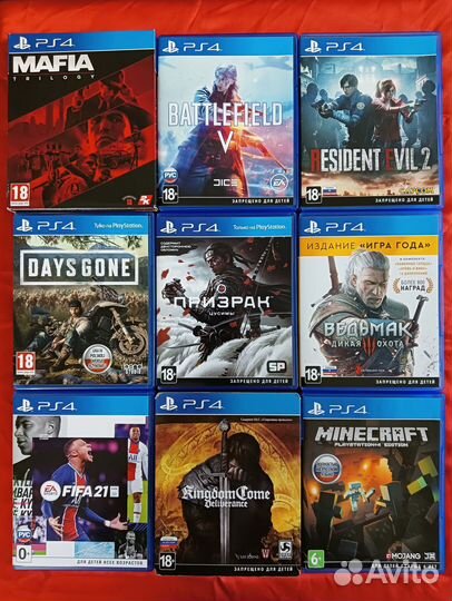 Диски Лицензия для PS4 Sony PlayStation 4