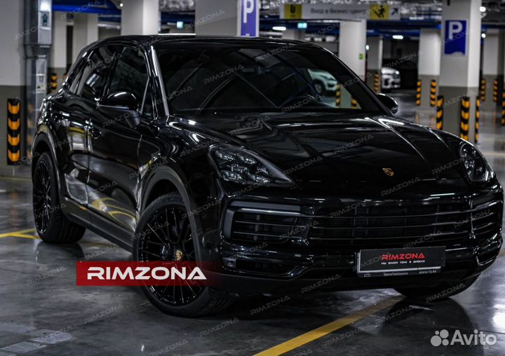 Кованые диски R21 на Porsche Macan