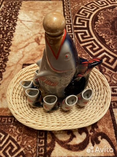 Графин с рюмками с СССР