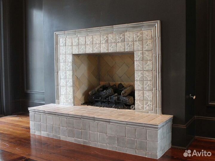 Каминная полка из мрамора