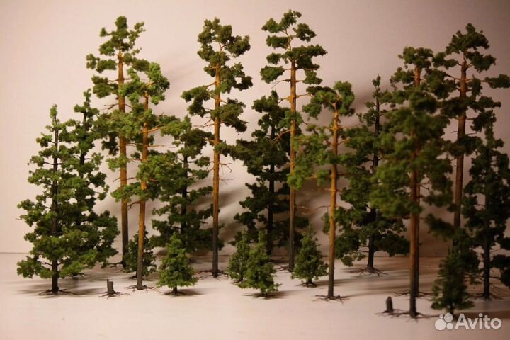 Миниатюрные деревья, дерево для макета
