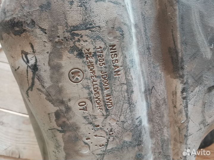 Бак топливный Nissan Qashqai 2006-2013 17205-JD00A