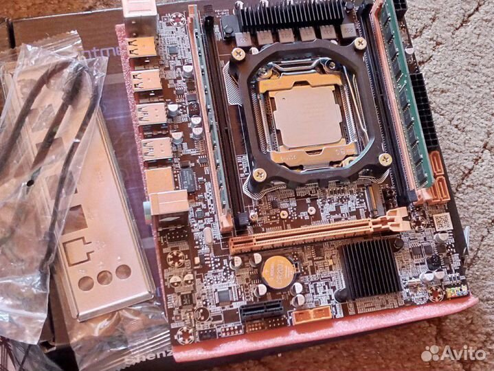 Материнская плата, комплект, lga 2011V3