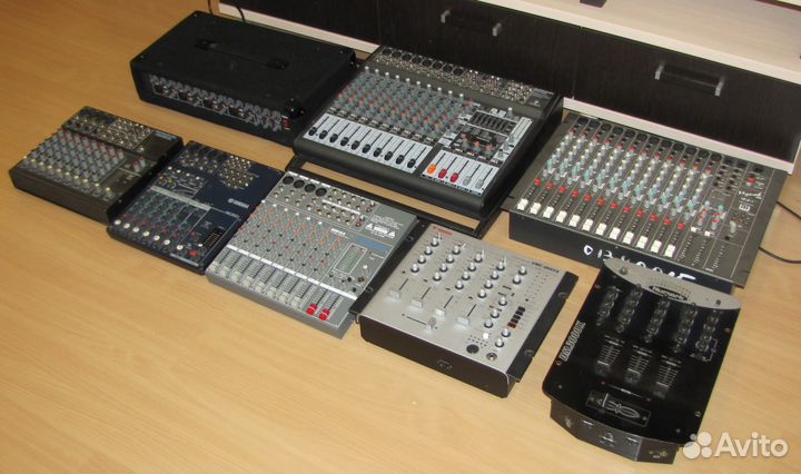 Микшерные пульты микшер Yamaha Behringer Alto Kase