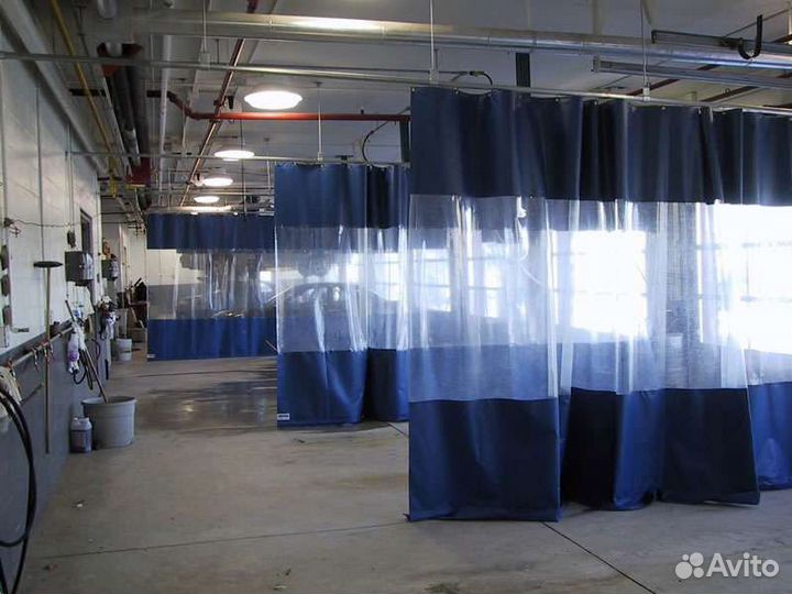 Шторы/завесы для автомоек/автосервисов
