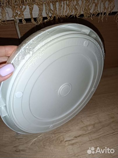 Тарелка пластмассовая для специй