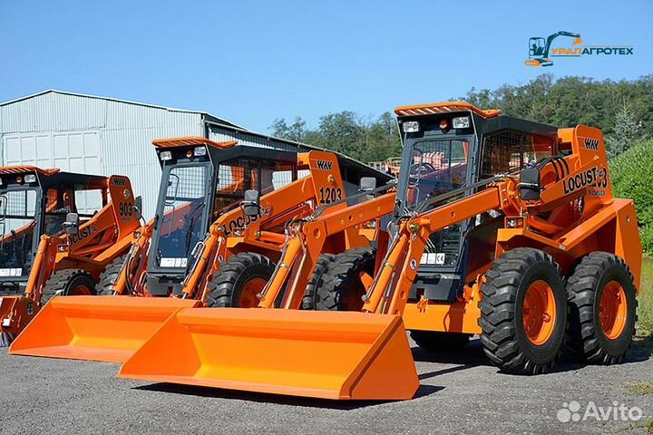 Мини-погрузчик Locust / Way Industry L1203 Telspeed, 2024