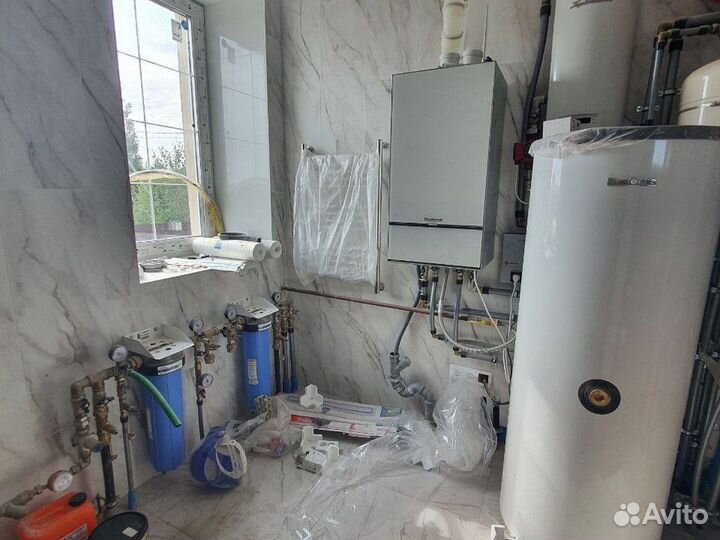 Монтаж системы отопления