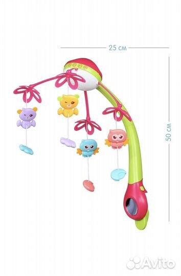 Мобиль на кроватку с проектором