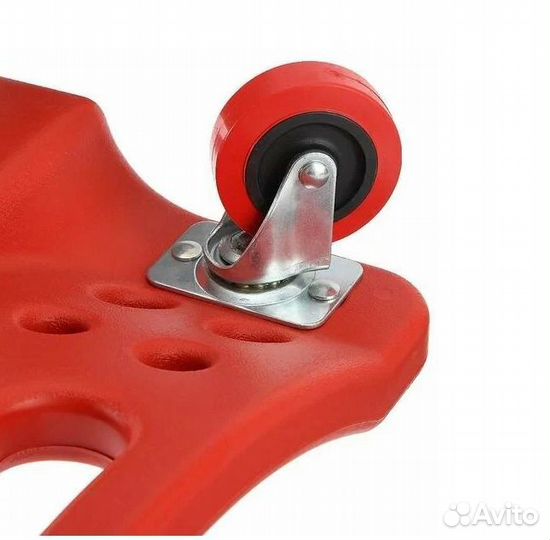 Лежак подкатной пластиковый