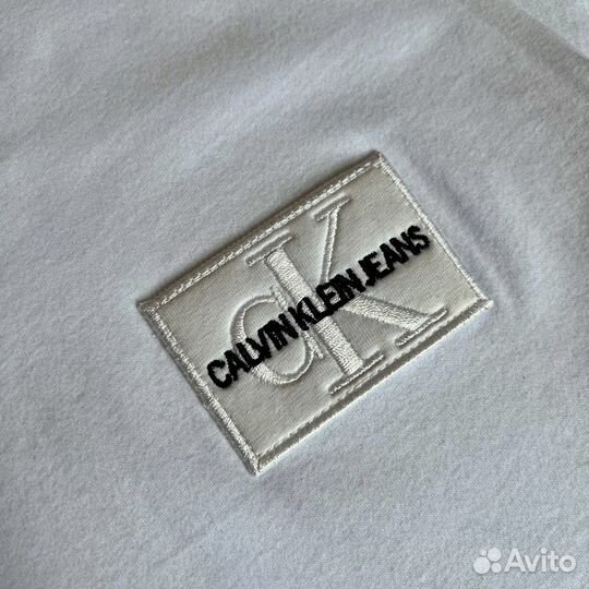 Футболка Calvin Klein белая новая Турция