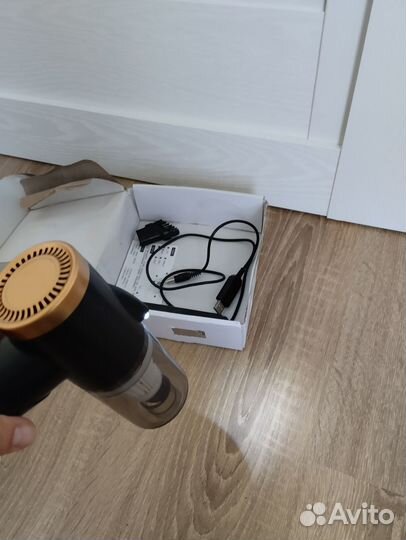 Автомобильный пылесос складной