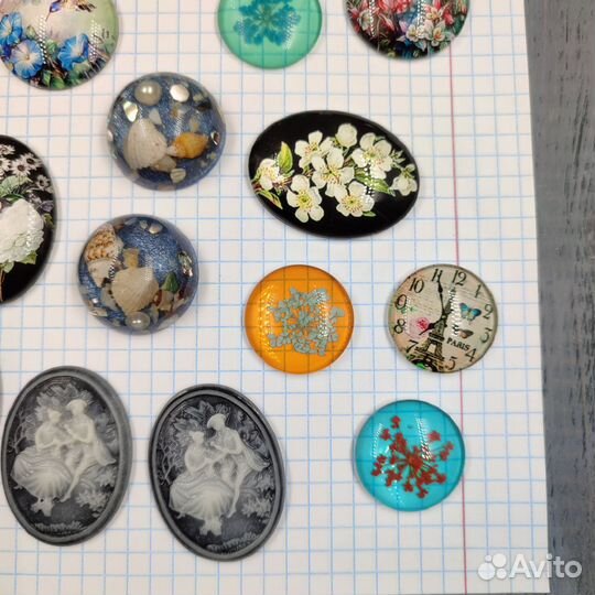 Кабошоны для рукоделия