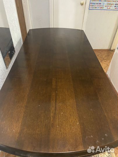 Стол со стульями бу