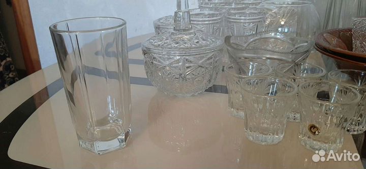 Хрусталь, стекло