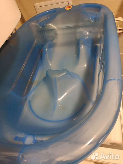 Ванночка для купания Baby OK с креплением на ванну