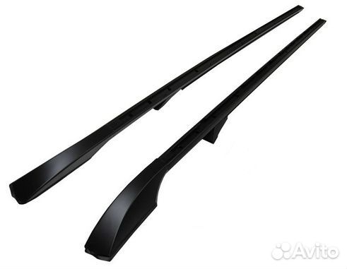 Релинги удлиненные черные Land Rover Discovery 3/4