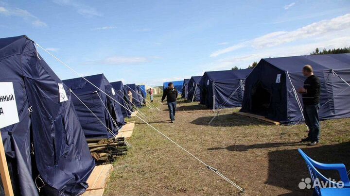 Армейская 30 местная палатка усб-56.Памир-30.М-30