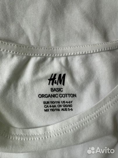 Лонгслив hm 110/ 116