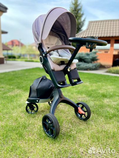 Коляска Stokke xplory v 6 цвет brushed lilac