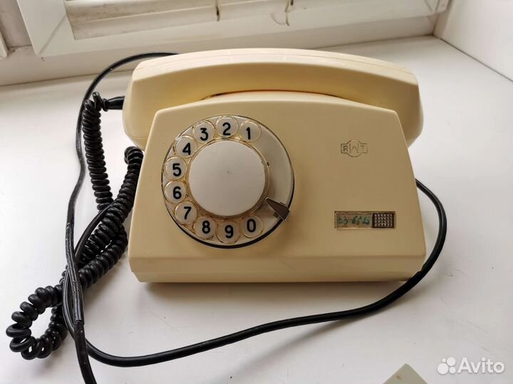 Телефон дисковый