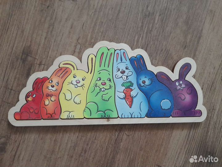 Деревянные пазлы