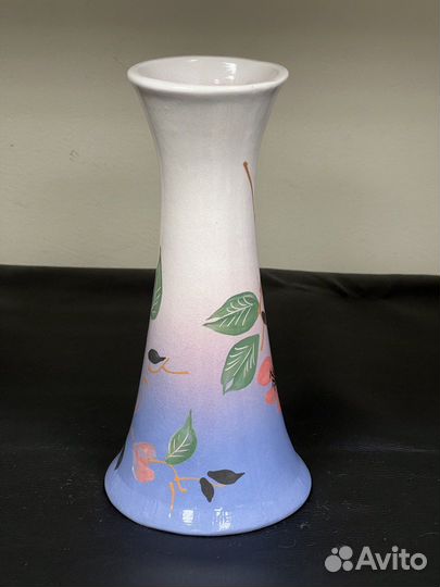 Ваза керамическая цветочки 19,3 см №2