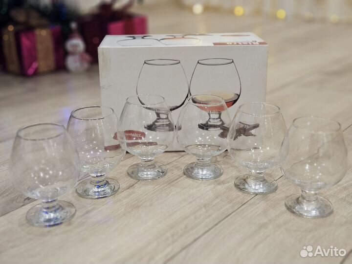Бокалы 6 шт