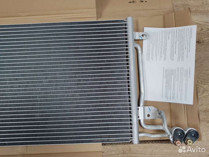 Радиатор кондиционера volkswagen polo